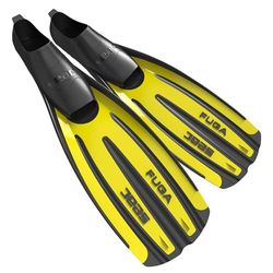 Seac Fuga, Zwemvliezen voor Scubaduiken, Snorkelen en Apneuduiken met Voetpocket voor Volwassenen, Gemaakt in Italië