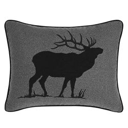Eddie Bauer Almohada de Alce, 16 x 20 Pulgadas, Color carbón