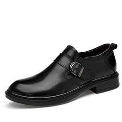 SYktcjgs Moda Classico in Vera Pelle Affari Casual Scarpe per Gli Uomini Stampa Coccodrillo Traspirante Stivaletti Bassa Top Flat Band Antiscivolo Slip-on Punta Rotonda