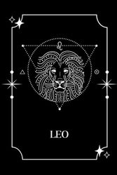 ZODIAC NOTEBOOK: LEO, 9*6 Inch, 180 Lined Pages, Cream Paper