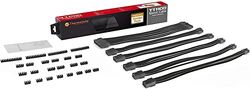 Thermaltake TtMod Sleeve Extension Voedingskabel Kit, ATX/EPS/8-pins PCI-E/6-pins PCI-E met kammen-zwart, AC-052-CN1NAN-A3