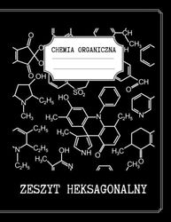 Notes do chemii organicznej, papier w kratkę heksagonalną:: zeszyt w heksagony