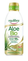 Equilibra Integratori Alimentari, Aloe Bio, Integratore Aloe Vera Puro Succo con Polpa 99%, Aloin Free, 100% Filiera Italiana Biologica, Vegan, Naturalmente Privo di Lattosio, Senza Glutine, 750 ml