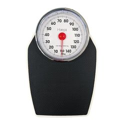Haepi mechanische badkamerweegschaal met groot platform, 150 kg maximale belasting, 15 jaar garantie