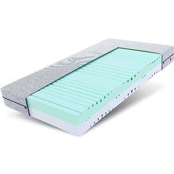 FDM Space Matelas en Mousse 180 x 200 cm 7 Zones de Couchage 20 cm Hauteur H3 H4 Housse en Mousse Amovible Respirant Lavable Certifié Öko-Tex Convient aux Personnes allergiques