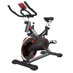 GOVITA Cyclette da Camera PROFESSIONALE Allenamento Spin Bike Professionale AEROBICO Home Trainer_Volano 16kg_Bici da Fitness_Allenamento Spinning Bike Cyclette AEROBICO Home Trainer, Bici da Fitness