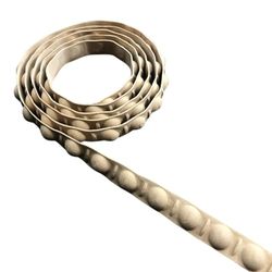 WoodUBend TR753 Pack of Two Stud & Pin Trims Heat Bendable & Flexible Wood Trims - DIY Craft, Furniture & Home Decor - Easy to Apply & Paint - Versatile, Reusable & Durable