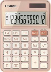 Canon KS-125KB-RG, Scientific Calculator, Suitable for School and Business, Dual Power Battery, Tax Calculations and Grand Total Function, Large Upright Angled Display