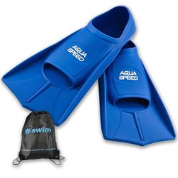 Aqua Speed training fins + Ultrapower backpack | flippers | short fins | colour: blue/11 size: 31/32