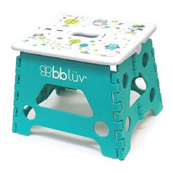 bblüv Folding Step Stool, Aqua
