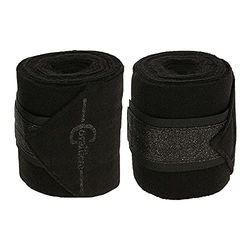 Kerbl 3297776 Empara Lot de 30 bandages en non-tissé Noir 300 x 12 cm
