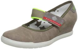 s.Oliver Vardaglig toffel för kvinnor, Beige beige peppar neon 335, 40 EU