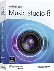 Ashampoo Music Studio 8 Volledige versie, 1 licentie Windows muzieksoftware