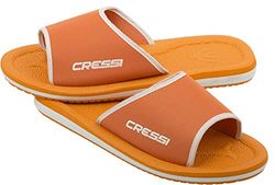 Cressi Sub S.p.A. Lipari Sandals Chaussures de Plage et Piscine Mixte, Orange/Blanc, 28