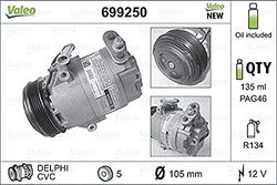 Valeo 699250 Compressore Aria Condizionata