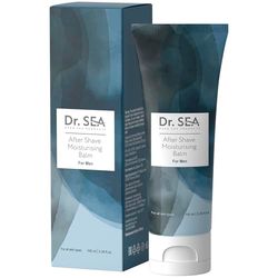 DR. SEA - Moisturizing After-Shave Balm – Soothes & Protects Skin – Q10, Omega 3 & Dunaliella Algae – Dead Sea Minerals – 125ml