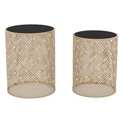 DKD Home Decor Zestaw 2 stołów, standardowy