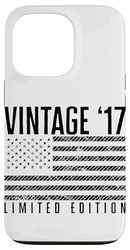 Bandiera degli Stati Uniti in edizione limitata - Vintage 2017 Custodia per iPhone 13 Pro