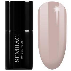 Semilac Vernis à ongles gels semi-permanents UV Business Line Nugat Beige 7ml