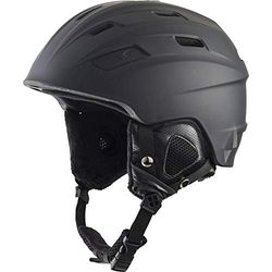 Tecnopro Pulse Pro HS Casque de Ski Homme, Noir, S