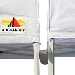 abccanopy toldo Accesorios 10 pies Canopy Lluvia canalón/luz Gutter para 10 'x 10' Canopy Pop up Tienda de campaña