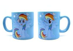 Joy Toy 95771 - Rainbow Dash keramische mok 320 ml in geschenkverpakking, 12 x 9 x 10 cm
