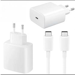 Cargador 45w + Cable Blanco