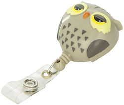 NCD Medical Deluxe Retracteze Porte-Carte d'Identité Chouette
