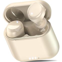 TOZO T6 Draadloze bluetooth-hoofdtelefoon 5.3 met touch-bediening, Origx 2.0, akoestische EQ-pasvorm, 50 uur afspeeltijd, ondersteunt draadloos opladen en USB type C, IPX8