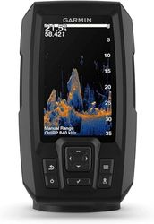 Garmin Striker Vivid 4cv, eenvoudig te gebruiken 4" kleur Fishfinder en sonar transducer, levendige scannen sonar kleurenpaletten (010-02550-00)