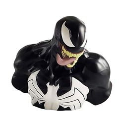 Semic- Marvel Busto Salvadanaio Venom Deluxe, BBSM011, Nero, Mega