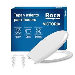 Roca A801398004 Tampa de sanita Victoria, em PVC, de cor branca