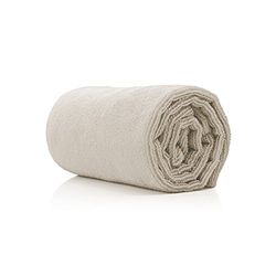 BIFULL Confezione di asciugamani in microfibra beige 10 unità.
