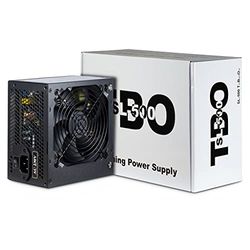 Inter-Tech SL-500 TBO strömförsörjningsenheter 500 W 20+4 pin ATX ATX Svart