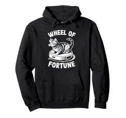 Wheel Of Fortune Robot Vacuum Cleaner Funny Cat Pullover Hoodie