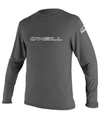 O'Neill herr basic skins L/S solskjorta -GRAFITE, 3XL