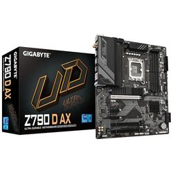Gigabyte Z790 D AX moederbord - Ondersteunt Intel Core 14e generatie CPU's, 12+1+1 fasen digitaal VRM, tot 7600MHz DDR5 (OC), 3xPCIe 4,0 M.2, Wi-Fi 6E, 2,5 GbE LAN, USB 3.2 Gen 2