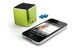 MusicMan Portátil Mini Bluetooth Speaker áudio cartão microSD suporte compacto altifalante móvel para telemóveis tablets portáteis BT-X2 (verde)