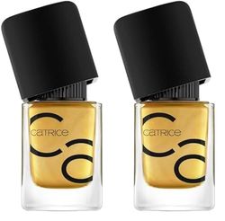 Catrice Cosmetics Catrice Cosmetics ICONAILS esmalte de uñas, de larga duración, brillante, 10.5 ml (Paquete de 2)