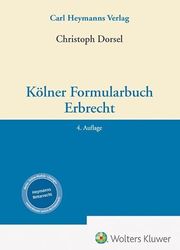 Kölner Formularbuch Erbrecht