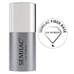 Semilac Base de vernis à ongles semi-permanent , base en fibre, 7 ml