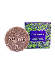 Valquer Laboratorios Shampoing Solide Luxe Exotique (Extrait de Myrtille et d'Avocat), Antioxydant et Hydratant, Sans Savon et Sans Plastique, Shampoing Bio et Naturel, 50 G