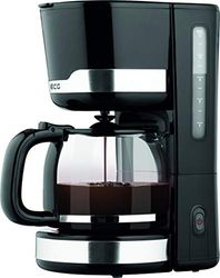 ECG KP 2115 Cafetière Filtre Américaine, Noir 1,5 l, 1000 W