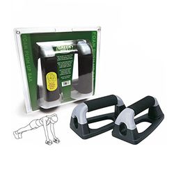 GREEN HILL Push Up Bar voor spieropbouw, uniseks, volwassenen, zwart/grijs, eenheidsmaat