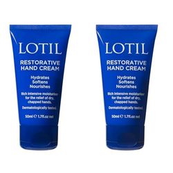 Lotil Restorative Hand Cream 50ml (Pack of 2)