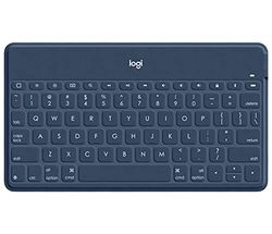 Logitech Keys-To-Go Tastiera Bluetooth, Layout Tedesco QWERTZ - Azul