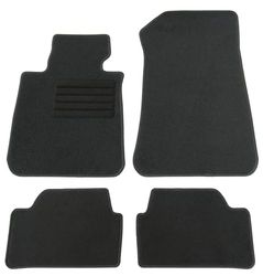 ad Tuning GmbH hg10228 Velours vestibilità Set di tappetini Nero Auto Tappeti Tappeti Tappeto Floor Mats