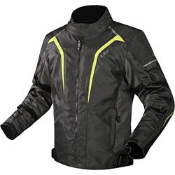 LS2 Sepang Biker Jacket. Textile Protective Motorcycle Motorbike Jacket Waterproof and Breathable. CE Armoured