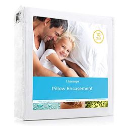 Linenspa - Fodera impermeabile con zip, antipolvere, antiurto, anallergica e traspirante