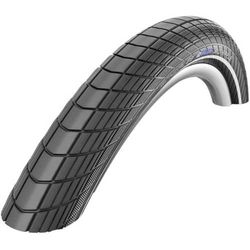 Schwalbe 318427 - Capa pneumática Big Apple 26 x 2.35 Race-Guard hs430 liteskin rígida preto com